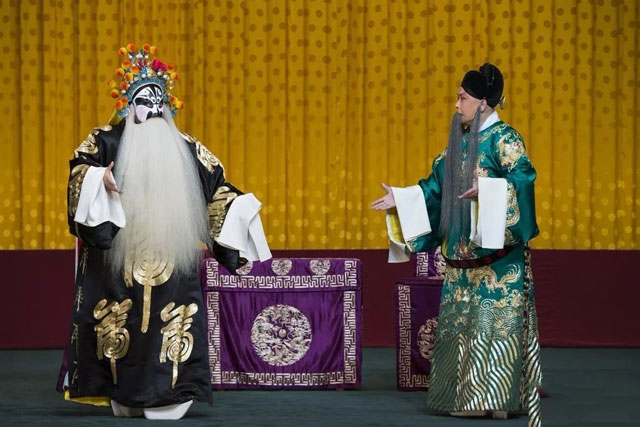 京剧双投唐唱词剧情剧本